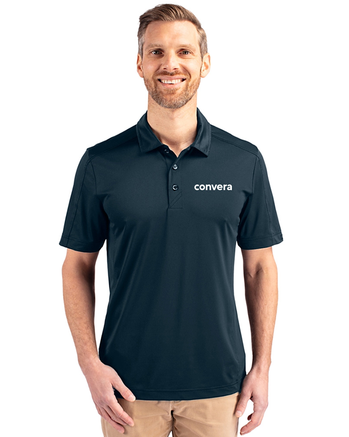 Cutter & Buck Prospect Eco Textured Stretch Recycled Polo Shirts